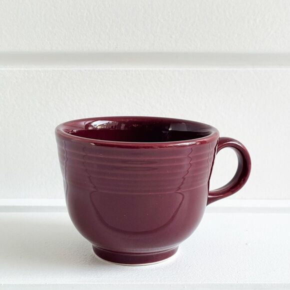 Fiesta Homer Laughlin Cinnabar Tea Cup - Picture 1 of 4